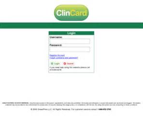 Myclincard login - ClinCard Fees. $4.50 Fee Per Card $1.15 Load Fee. Each time a payment is submitted onto the card or each time ... UTMB Web: WWW Login | Intranet Login · UTMB ...
